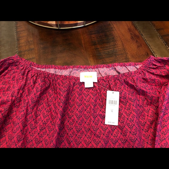 NWT Anthropologie off shoulder top - Picture 3 of 5
